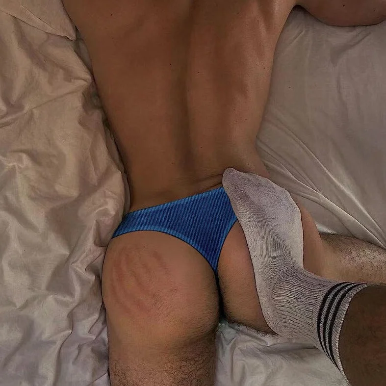 Combed Cotton Gay Thongs