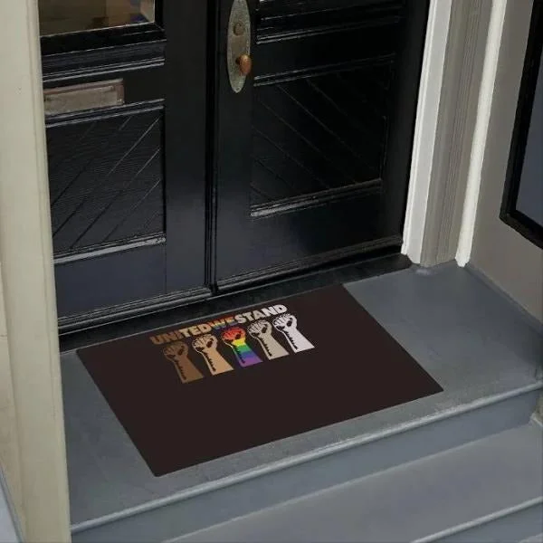 Lgbt Home Decorative Welcome Doormat United We Stand Black Lives Matter Lgbt Gay Pride Doormat Lgbt Home Decorative Welcome Doormat United We Stand Black Lives Matter Lgbt Gay Pride Doormat