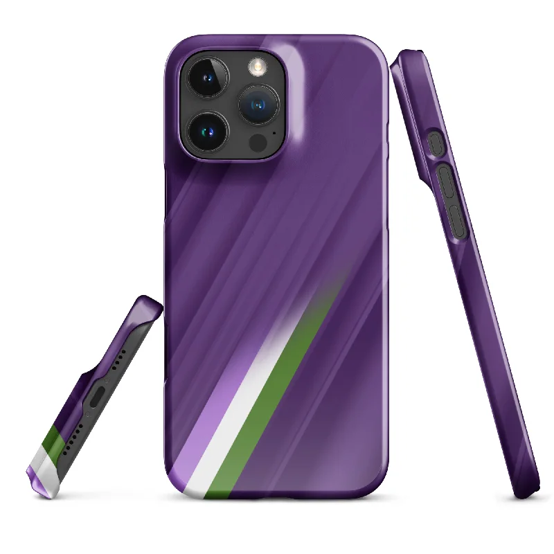 Genderqueer iPhone® Diversity Bandera Cover