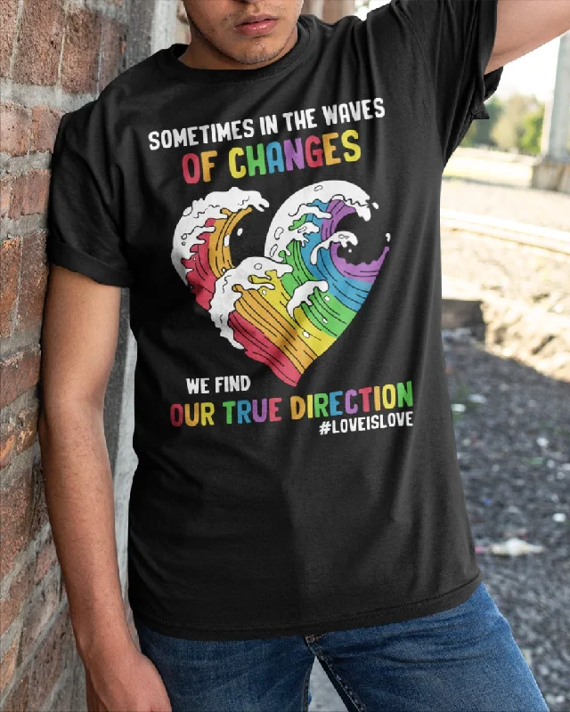 Lgbt Our True Direction Shirt, Lesbian Pride Clothes, Gay Pride Apparel, Pride Shirt Lgbt Our True Direction Shirt, Lesbian Pride Clothes, Gay Pride Apparel, Pride Shirt