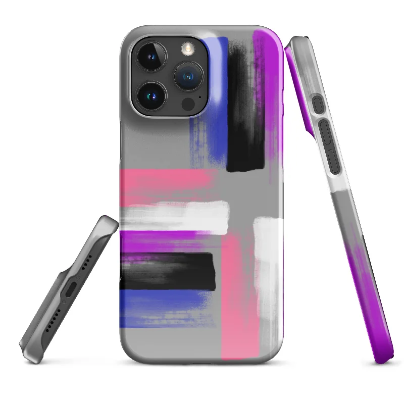 Colorful Capa Genderfluid Pride iPhone®