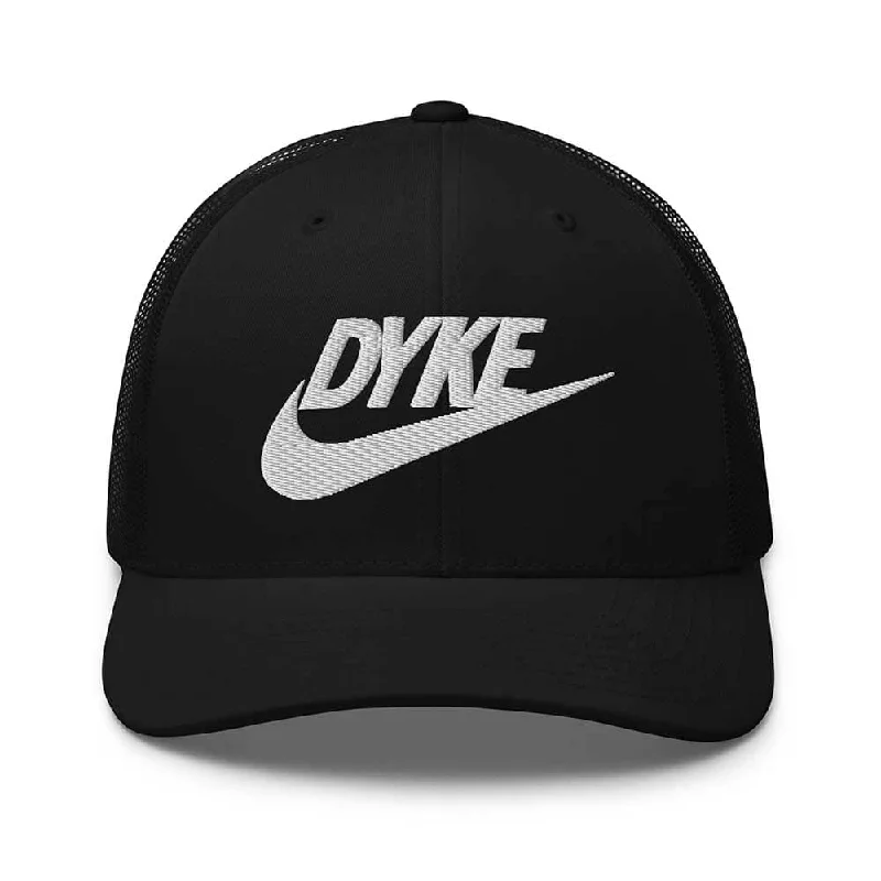 Dyke Sport Mesh Trucker Snapback Hat