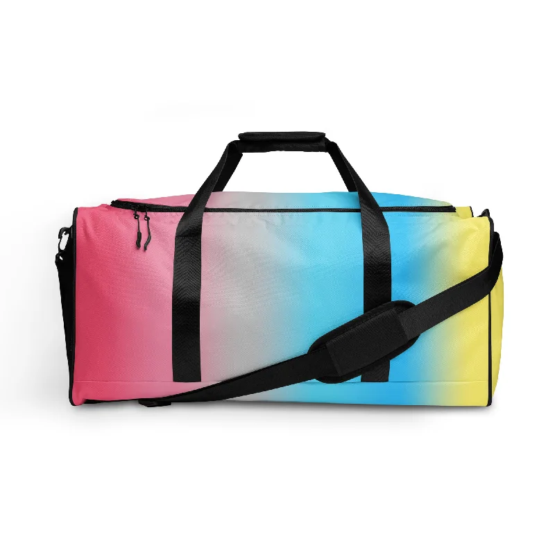Genderflux Pride Weekender Duffel Bag in Ombre