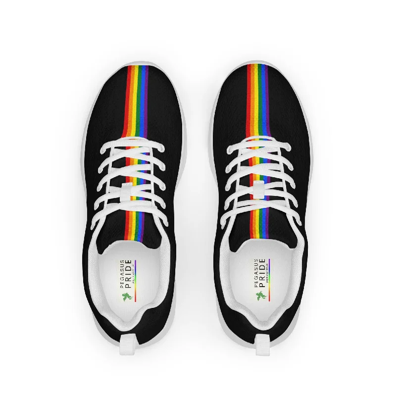 LGBTQ Pride Stripe Women’s Athletic Shoes