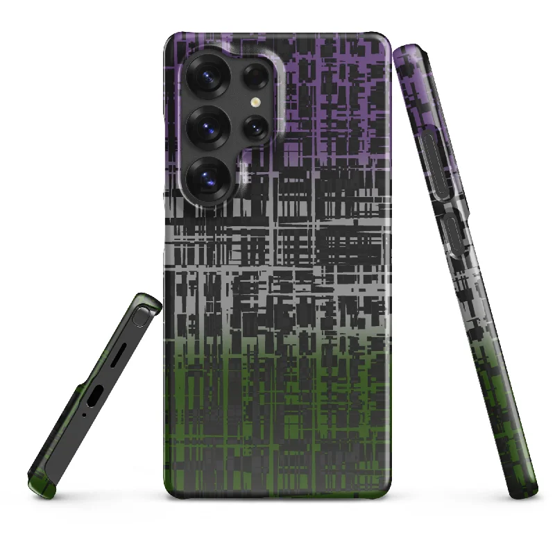 Faint Genderqueer Pride Samsung® Phone Shield