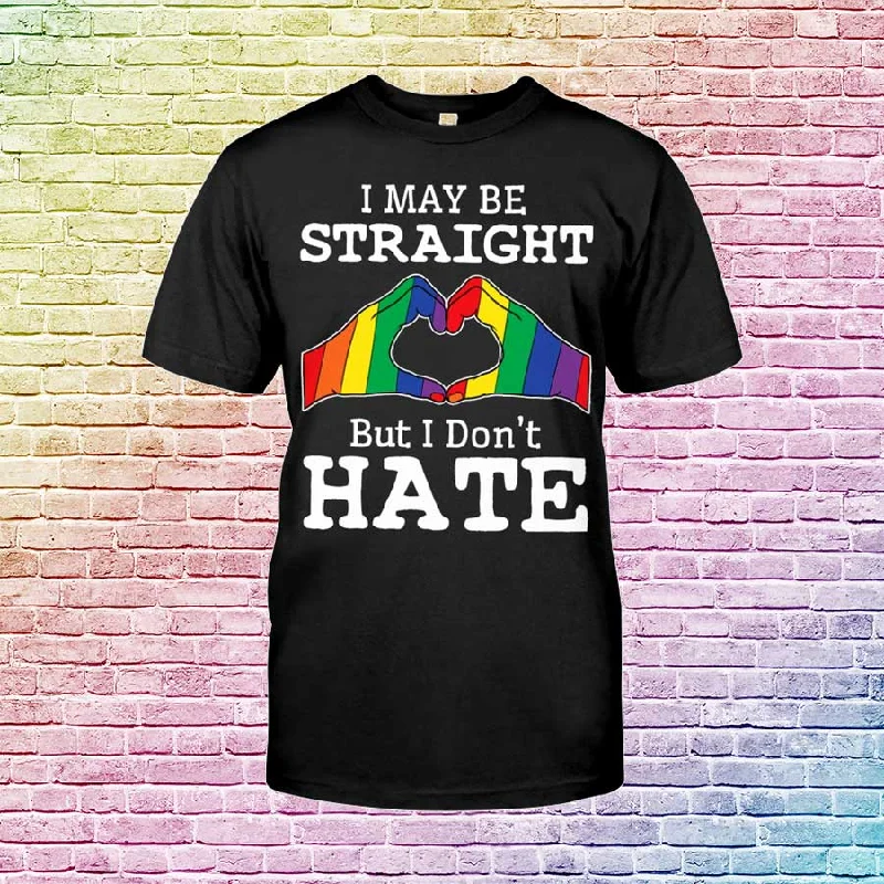 Ally Pride Shirt, T Shirt For Ally, Support LGBTQ, I May Be Straight But I Don't Hate Gay Pride Classic TShirt Ally Pride Shirt, T Shirt For Ally, Support LGBTQ, I May Be Straight But I Don't Hate Gay Pride Classic TShirt
