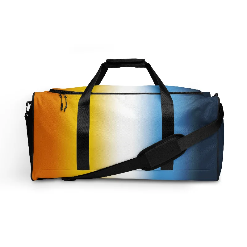 Aroace Pride Weekender Duffel Bag in Ombre