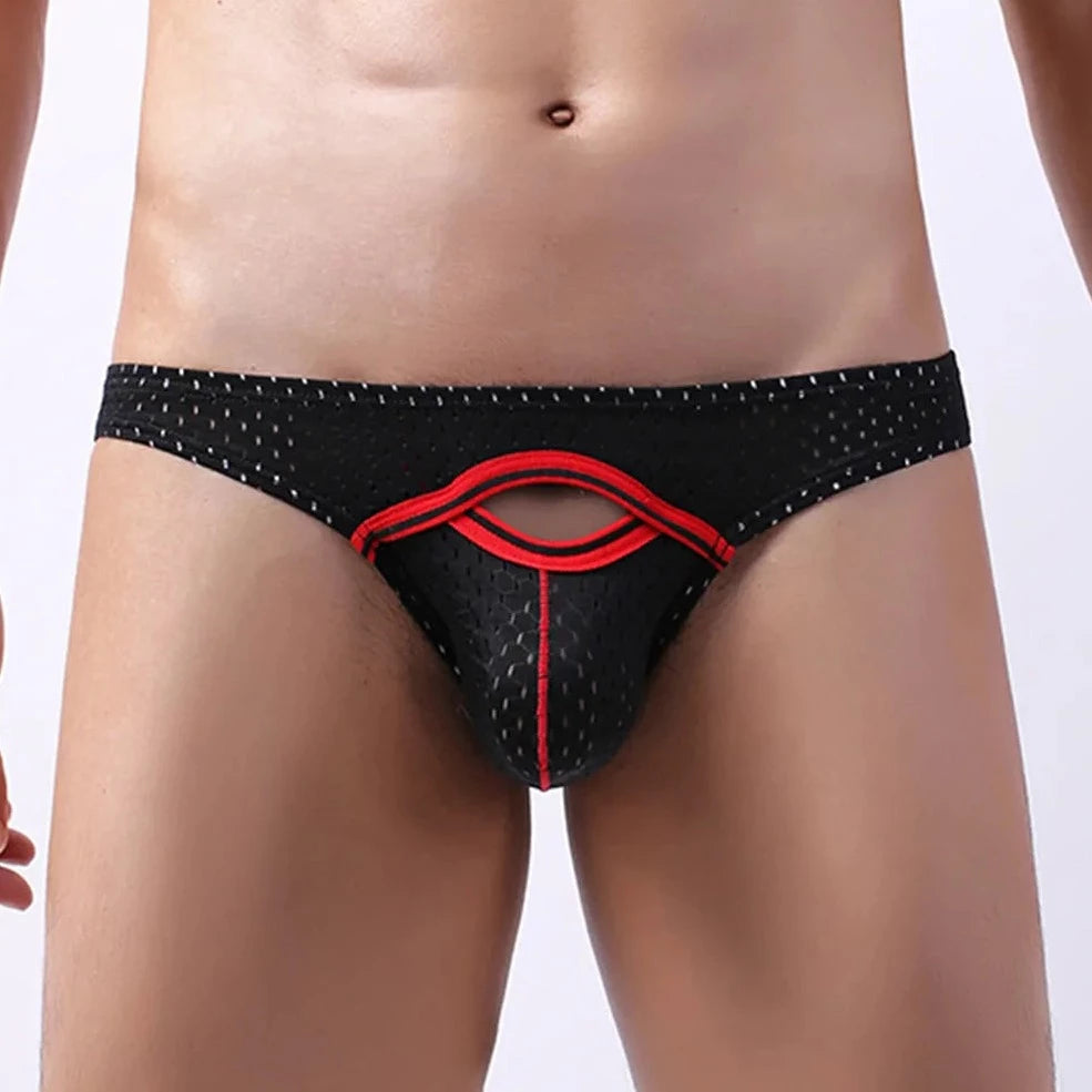 Men's Hollow Mesh Briefs