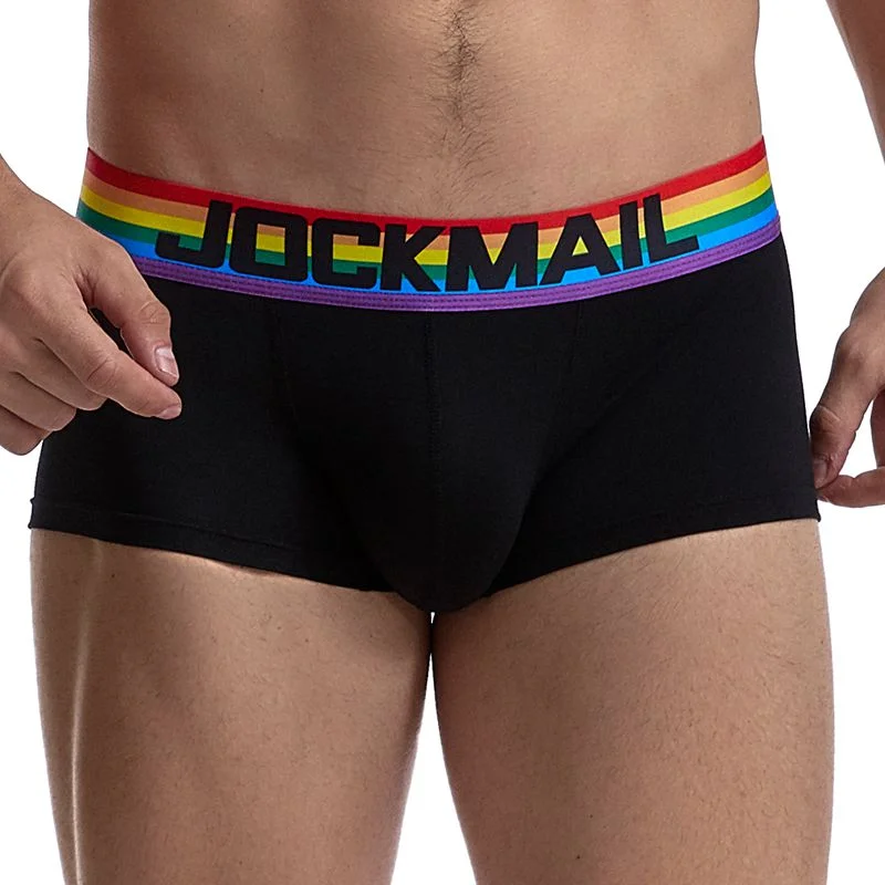 Graphic pride t-shirts with neon rainbow gradients--LGBT Rainbow Stripe Boxer Shorts Graphic pride t-shirts with neon rainbow gradients--LGBT Rainbow Stripe Boxer Shorts
