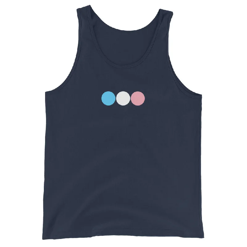 Transgender Trans Pride Tank Top - Circles