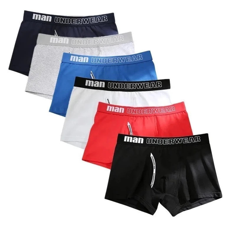 Men's Basic Accent Boxer Brief 6-Pack