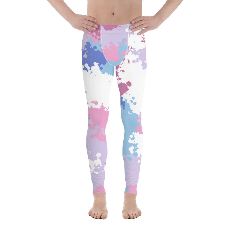 Bigender Pride Men's Leggings in Camo