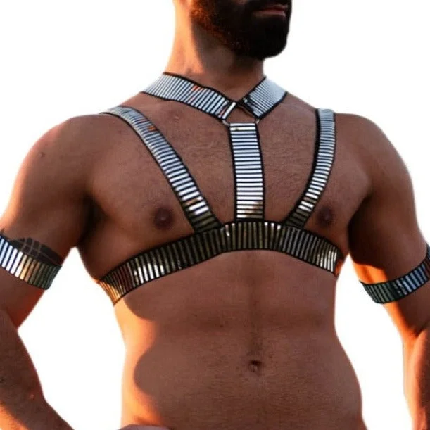 Futuristic Mens Chest Harness