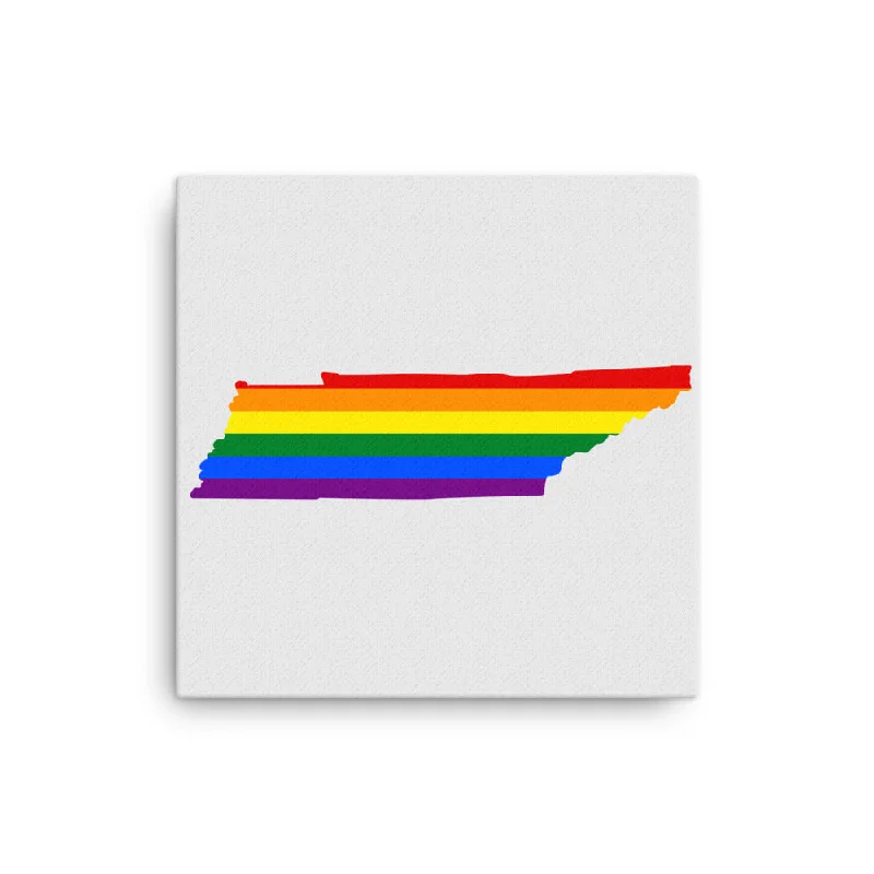 Tennessee LGBTQ Pride Canvas Wall Art