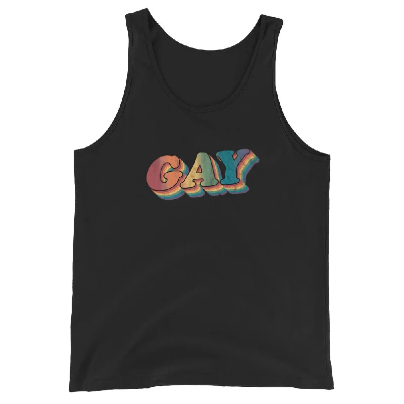 Retro Gay Unisex Tank Top