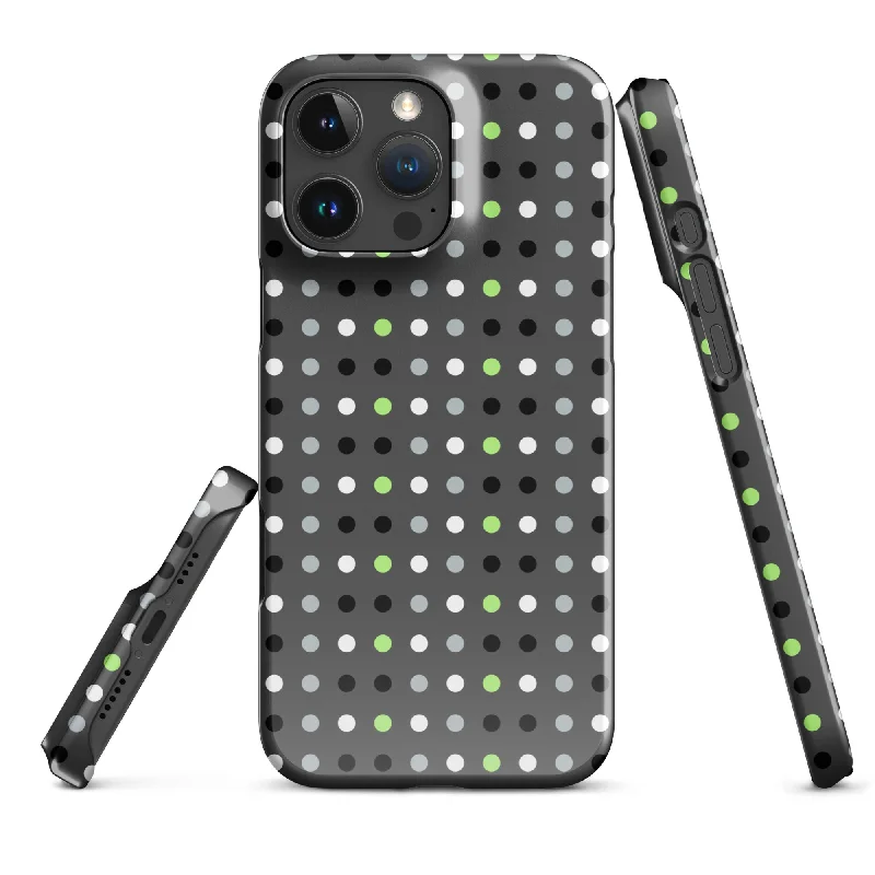 Polka Dots Agender iPhone® Guard