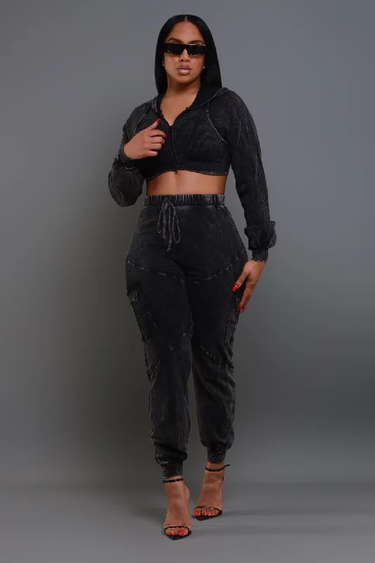 big-ask-cropped-hooded-pants-set-black