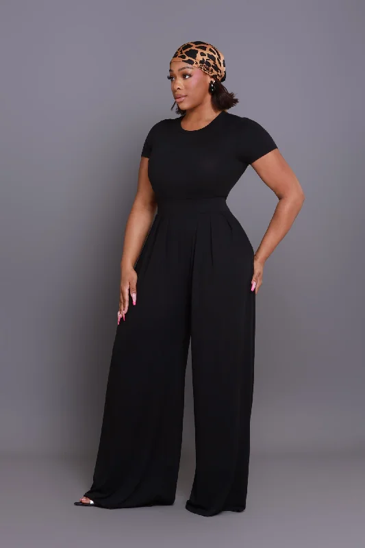 full-attention-short-sleeve-palazzo-pants-set-black