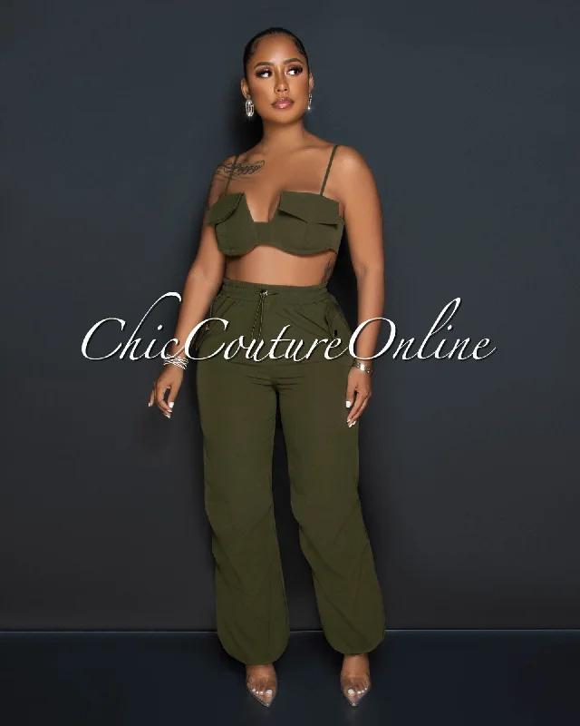 trixie-olive-green-top-jogger-jogger-pants-set