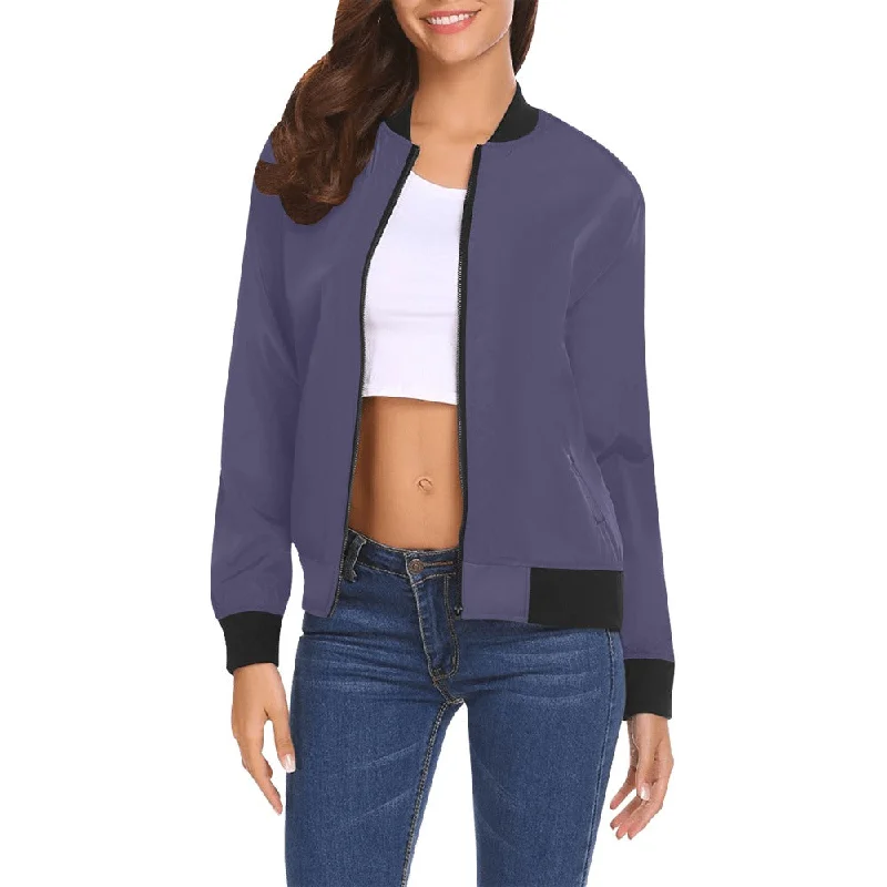 All Over Print Bomber Jacket for Women ( H19)