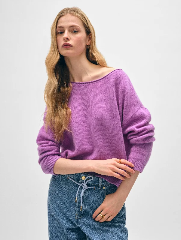 Cashmere Boatneck Sweater