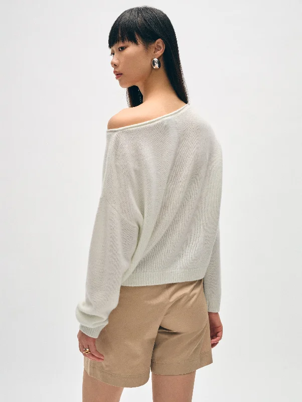 Cashmere Boatneck Sweater