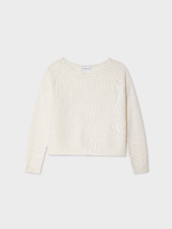 Cashmere Boatneck Sweater