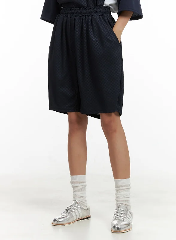 Mesh Oversized Shorts CU414