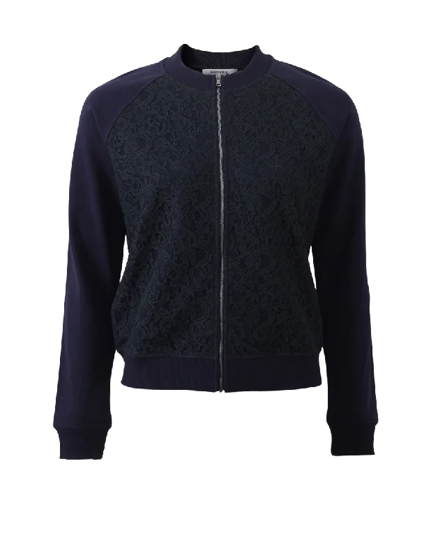 Molleton Zip Sweat Jacket