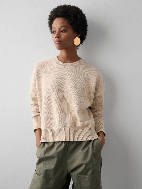 Organic Cotton Easy Crewneck