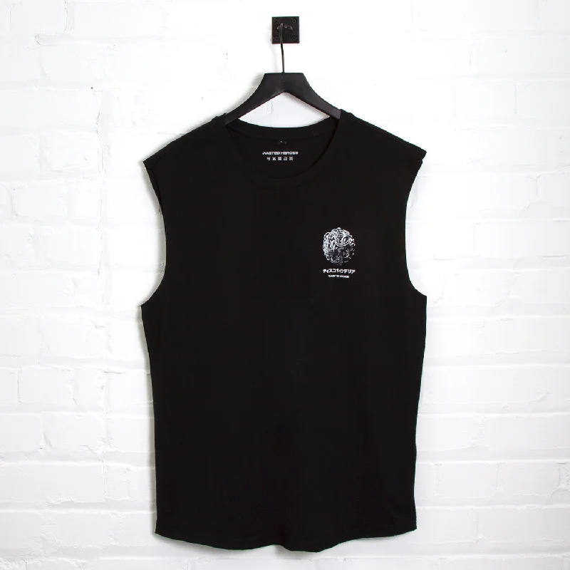 023 Disco Psychedelia - Tank Tshirt - Black