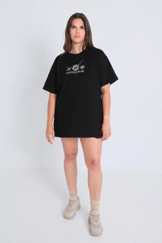 Rhythm Oversized Tee (Heavyweight) - Black