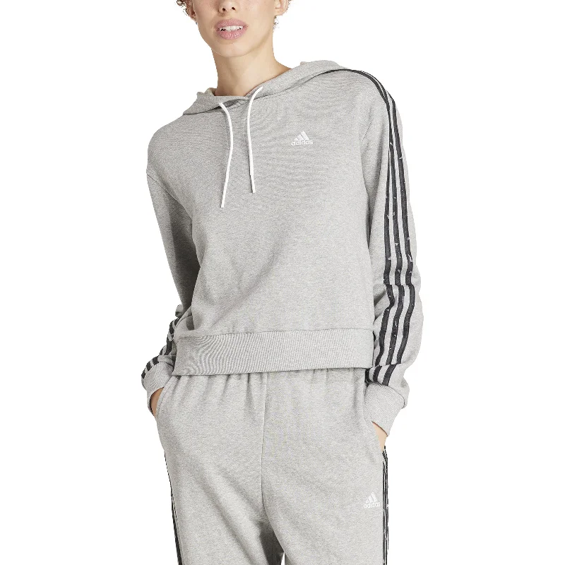 Women's Adidas Essentials 3-Stripes Animal Print Relaxed Hoodie