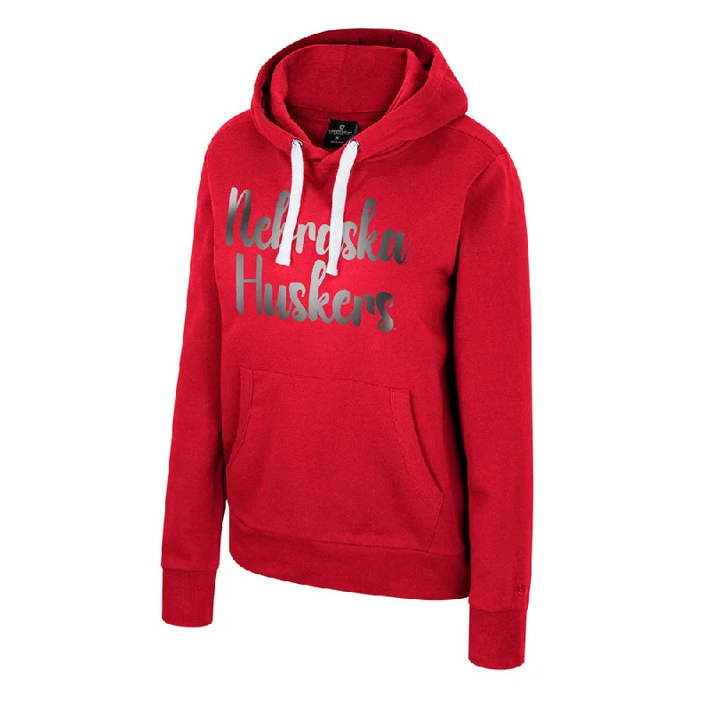 Women's Nebraska Huskers I'm Gliding Here Hoodie