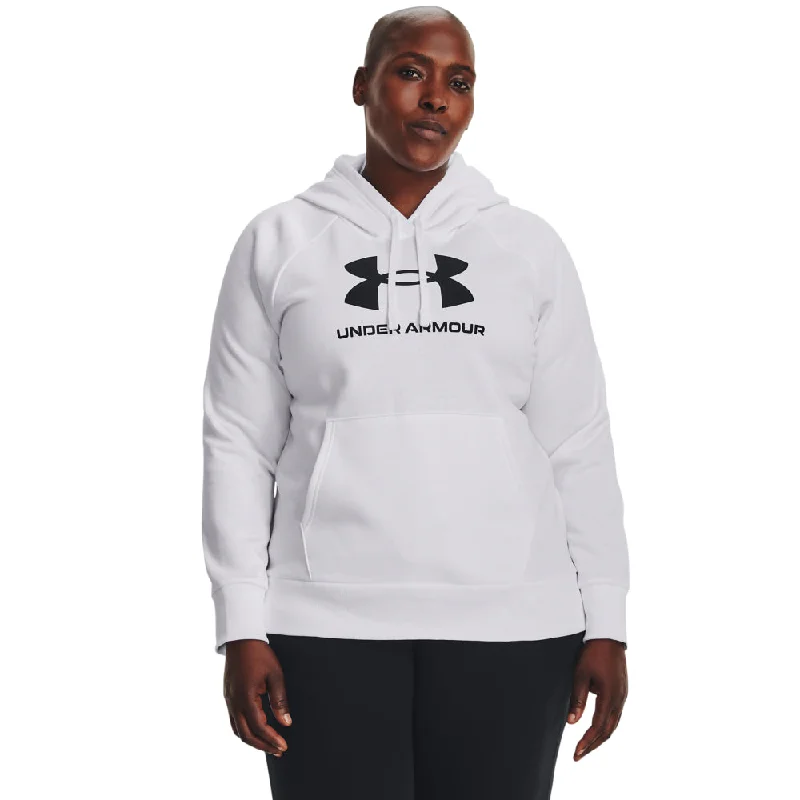 Women's Under Armour Plus Rival Fleece Logo Hoodie