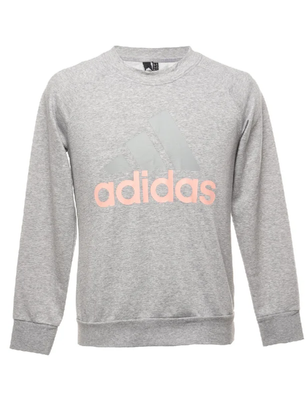 Adidas Printed Sweatshirt - M