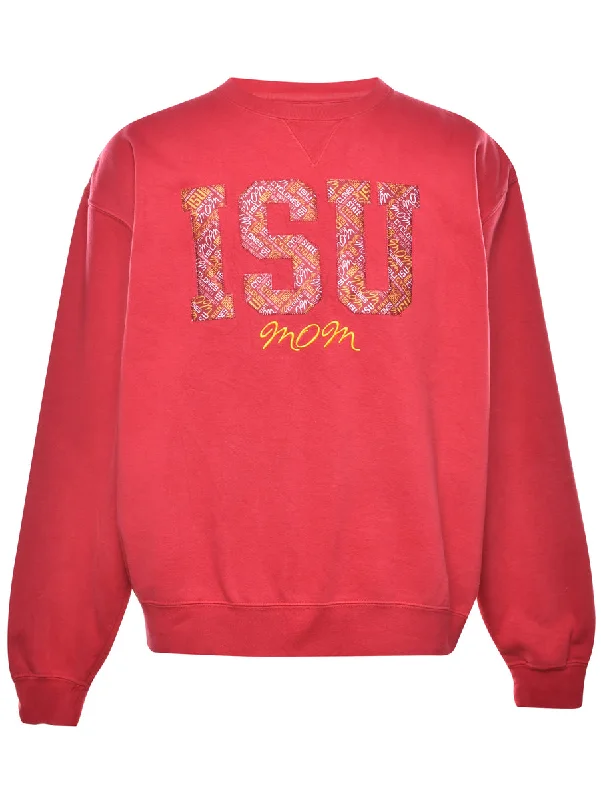 ISU Mom Printed Sweatshirt - L