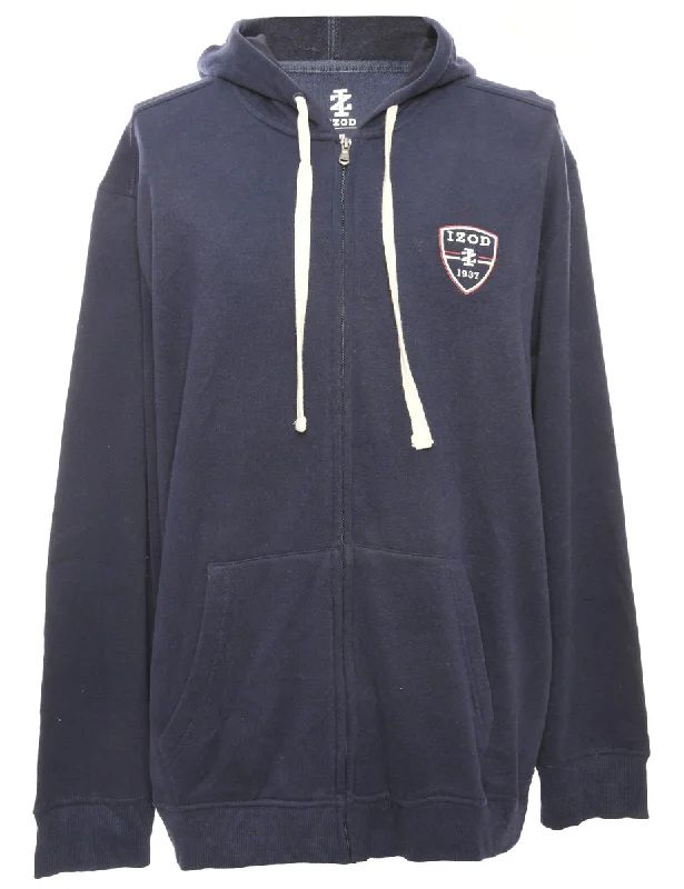 Izod Printed Hoodie - M