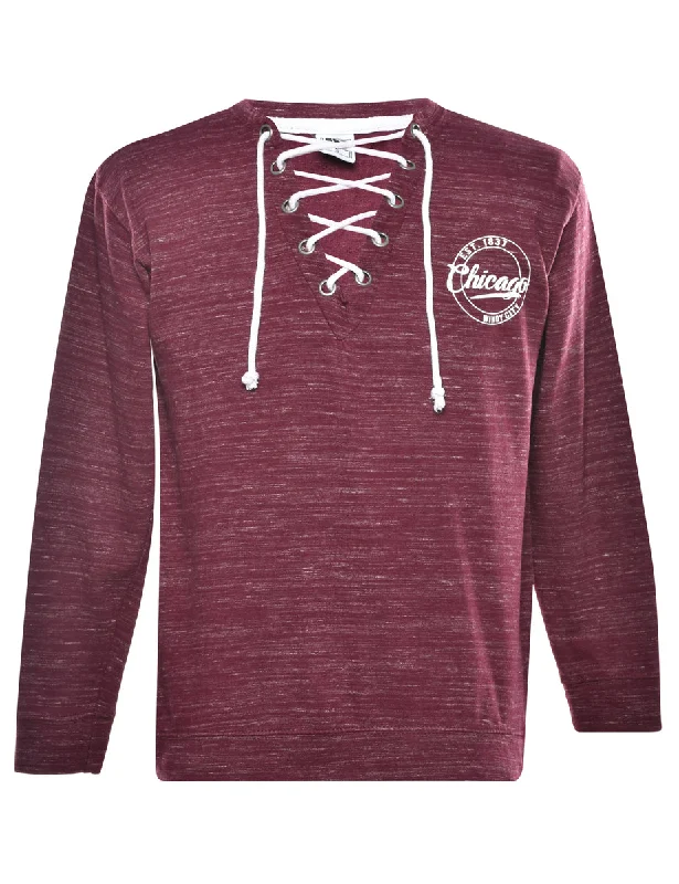 Plum Plain Sweatshirt - S