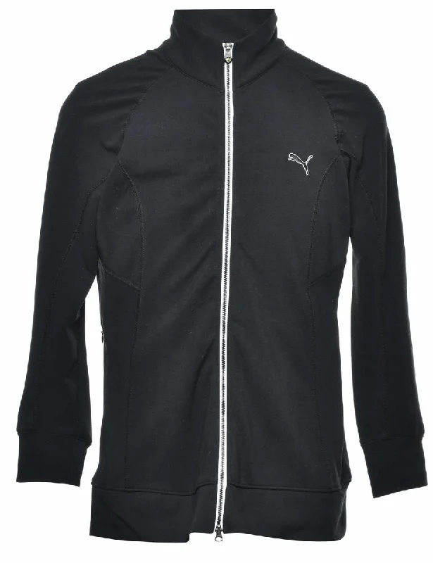 Puma Black Track Top - XS