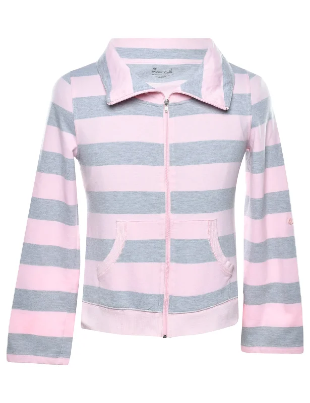 Striped Track Top - S