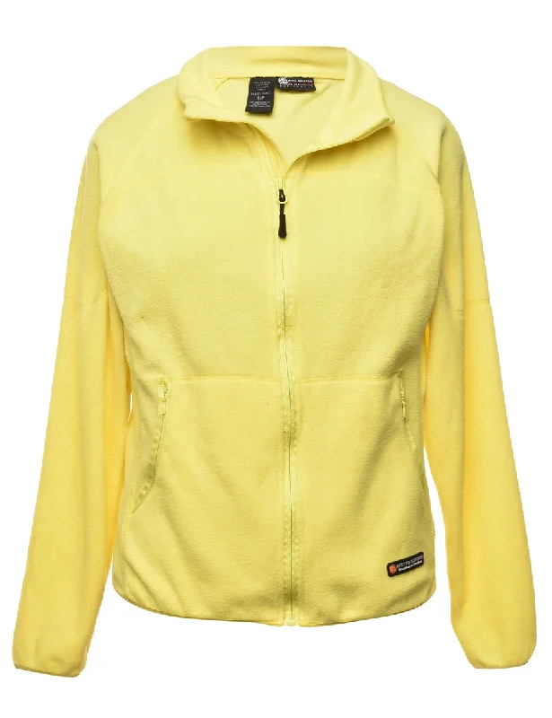 Yellow Fleece Sweatshirt - S