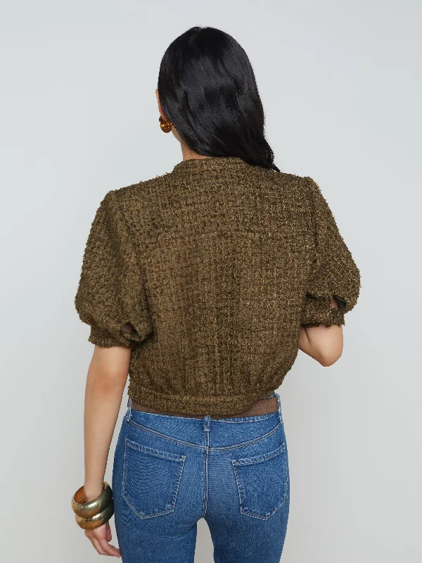 Cove Cropped Tweed Jacket