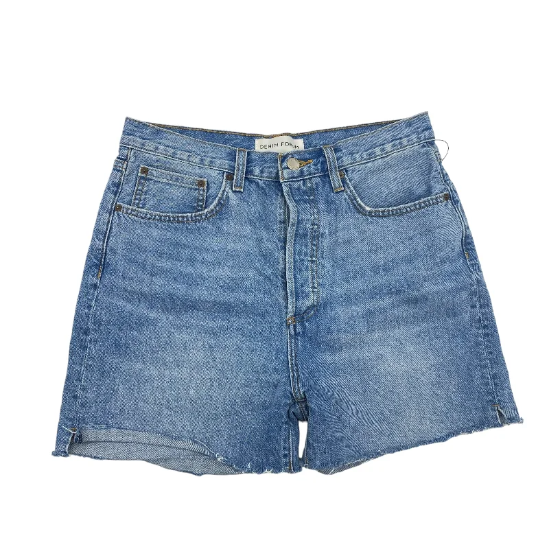 BLUE DENIM SHORTS by CLOTHES MENTOR Size:10