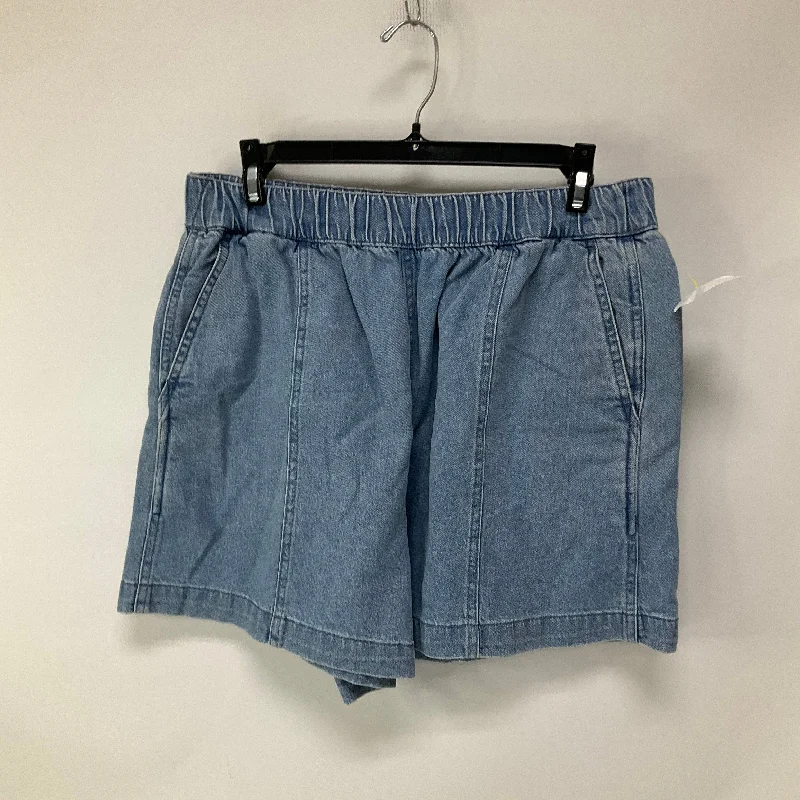 Shorts By Madewell In Blue Denim, Size: S