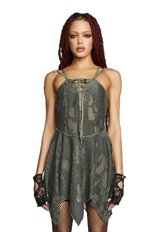 Soul Sacrifice Mini Dress