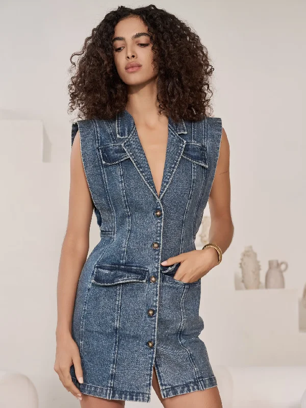 BECCA DENIM DRESS