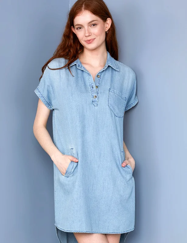 Denim Shirtdress