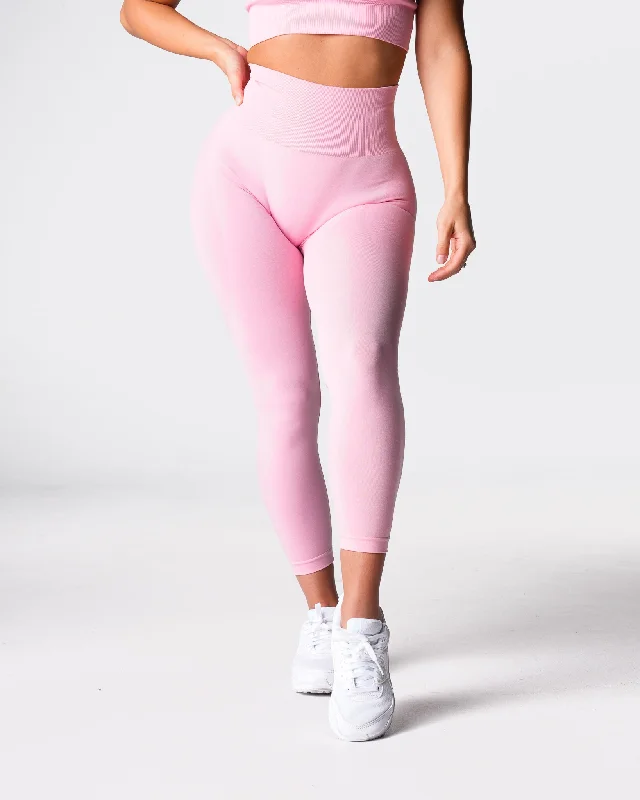 Baby Pink Contour Seamless Leggings