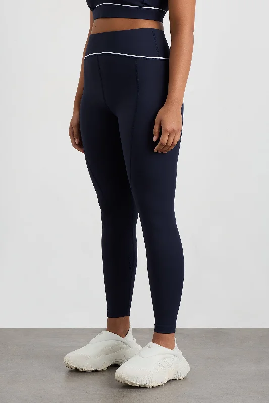 Curved Waist Full Length Legging 251